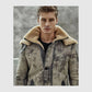 Men New 2022 Winter Sheepskin Leather Coat For Sale