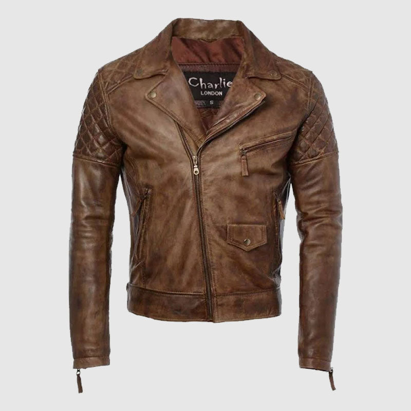 mens fashion leather jacket online shop