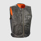 Mens Motorcycle Leather Vest For Sale