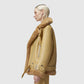 New Style 2022 Women Shearling RAF Aviator Sheepskin For Sale In USA