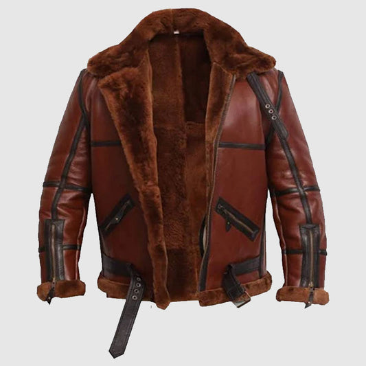new b3 bomber leather jacket