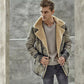 Buy Best New Style 2022 Mens Shearling Leather Coat For Sale