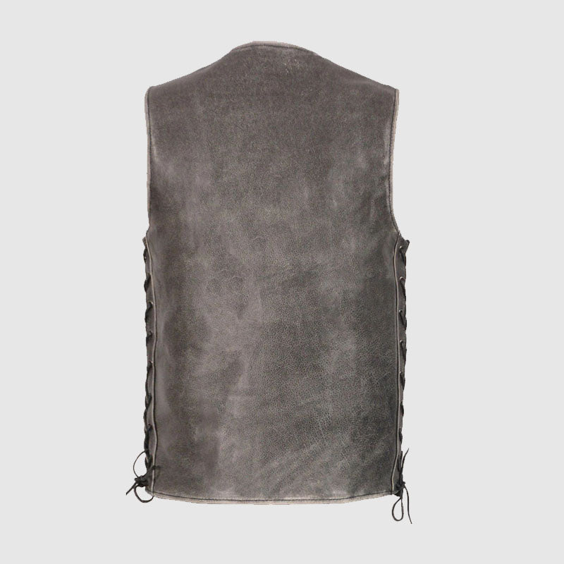 Exclusive Biker Leather Vest For Sale 