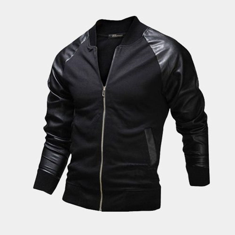 Purchase Best New Style Baseball Player Men's leather varsity jacket For Sale