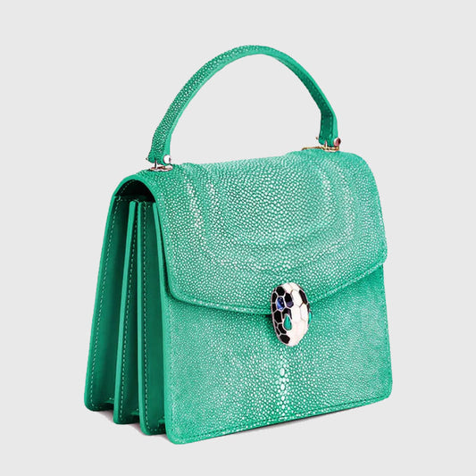 Purchase Best Unique Style Green Leather Luxury Bags For Sale