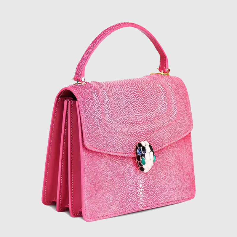 Purchase Best New Unique Style Pink Leather Luxury Bags For Sale