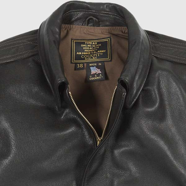 Shop Best Style Winter Sale U.S.A.F. 21st. Century A-2 Leather Jacket For Sale