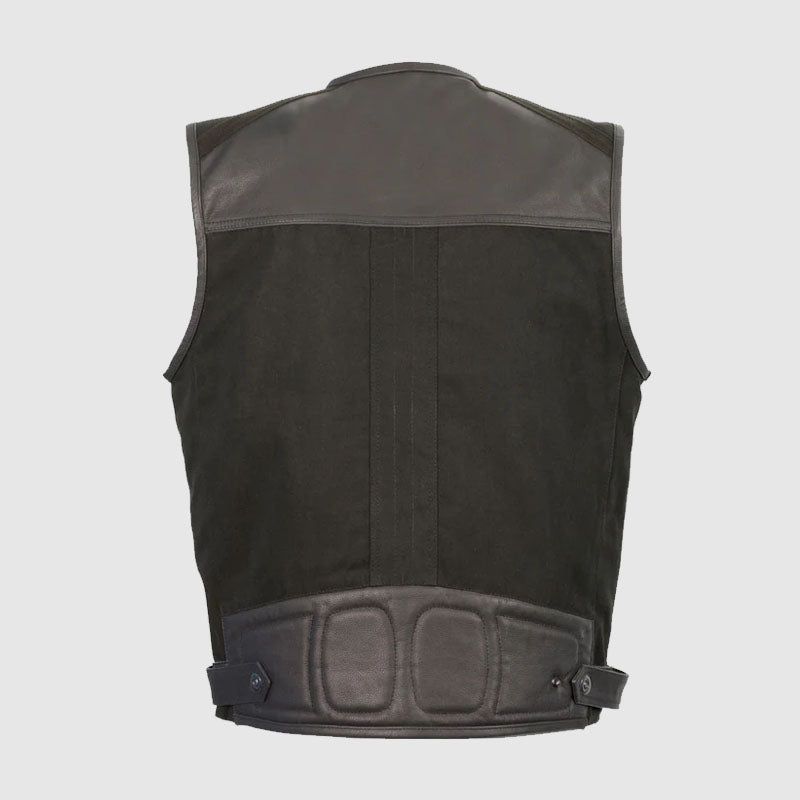 Mens Motorcycle Riding Leather Vest For Sale 