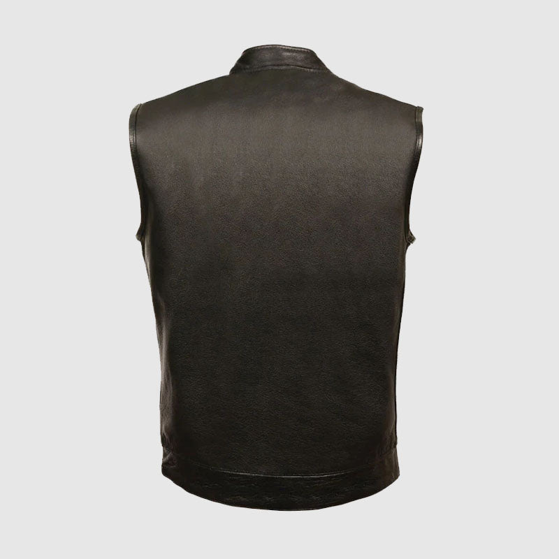 Buy In Cheap Price Biker Leather Vest For Mens  