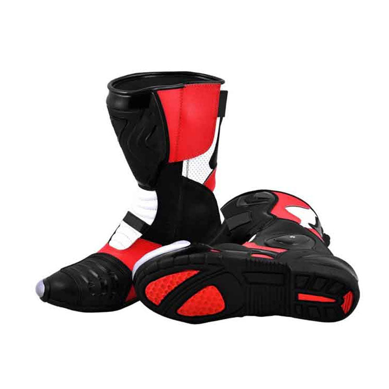Genuine Best Style Moto fox MotoGP Biker Leather Boots