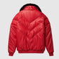 Buy Best Bubble Original Red  Leather Jacket For Sale 