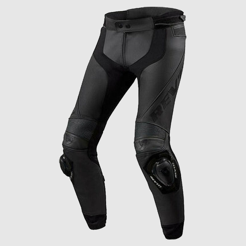 new vlack Rev_it biker leather pant for sale 
