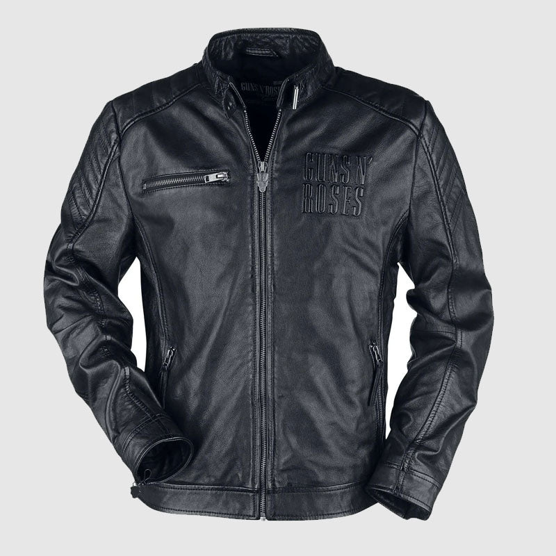 mens fashion leather jacket