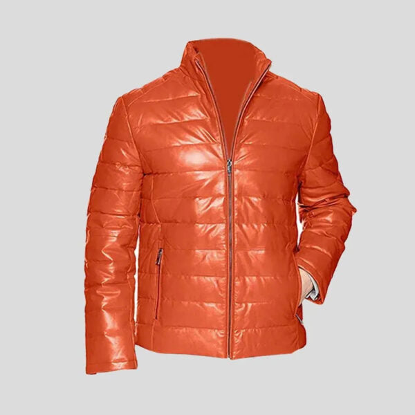 new mens bubble leather jacket for sale