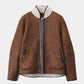 Shop Best Style Genuine Rag & Bone Elliot Shearling Leather Jacket For Sale