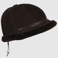 Shop Best Winter Daisy Womens Shearling Dark Chocolate Leather Hat