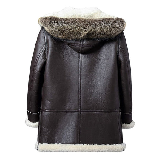 Shop Men's Sheepskin Parka: Cozy Shearling & RFX Leather