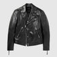 mens black fashion leather jacket online shop 