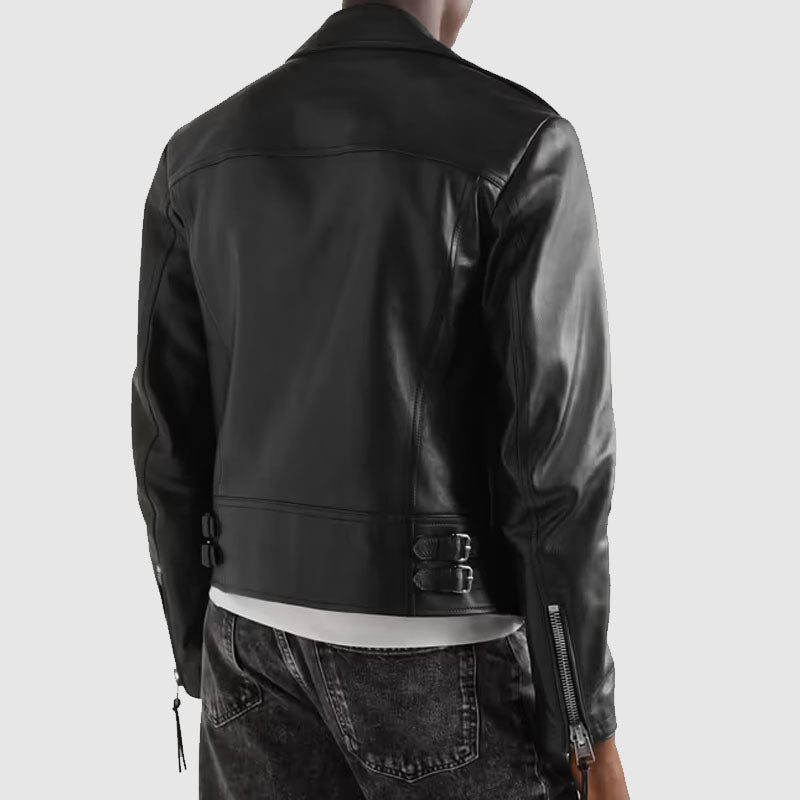 buy mens biker leather jacket shop