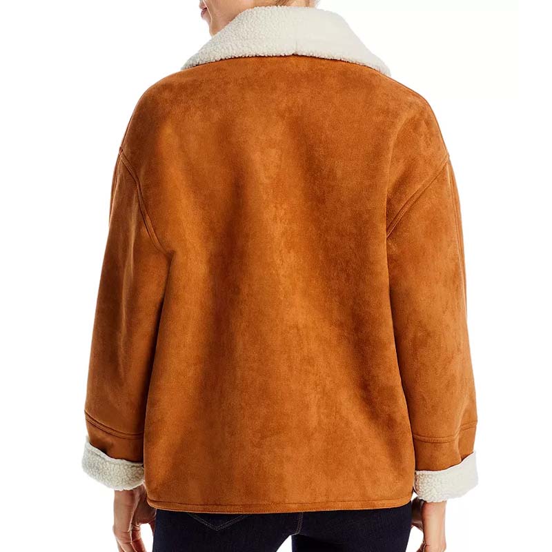 Buy Genuine Best Style Women The Burly Sheepskin Faux Shearling Coat For Sale