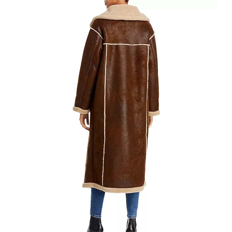 Jetz Faux Shearling Coat