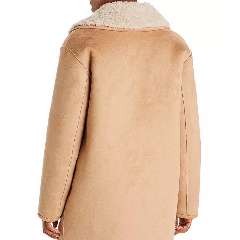 Purchase Genuine Winter Sheepskin Best Leather Vanna Shearling Coat For Sale