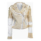Buy Best Leather Studded Jacket For Womens 