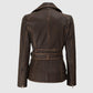buy online women biker leather jacket shop