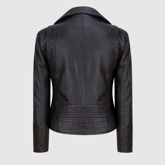 Leather Biker Jacket for Women