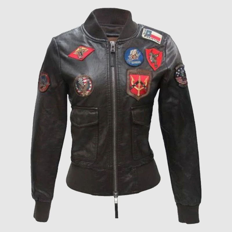 online womens bomber leather jacket shop
