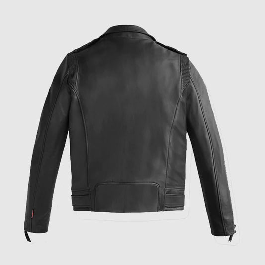 mens fashion leather jacket shop for sale